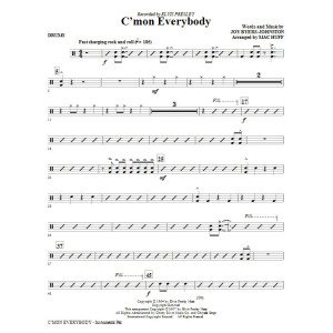C'mon Everybody - Drums
