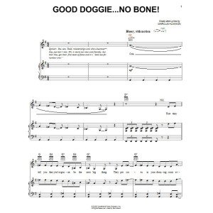Good Doggie.....No Bone!