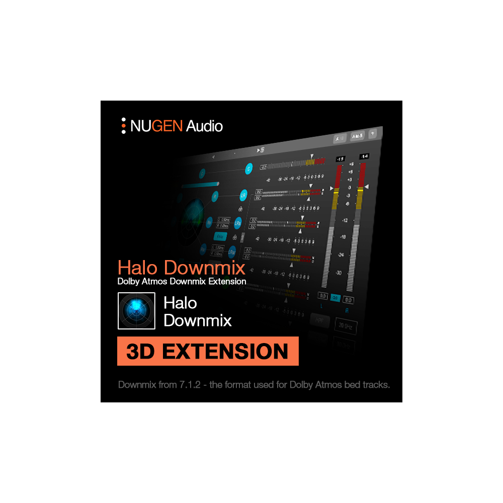 NUGEN Halo Downmix 3D extension