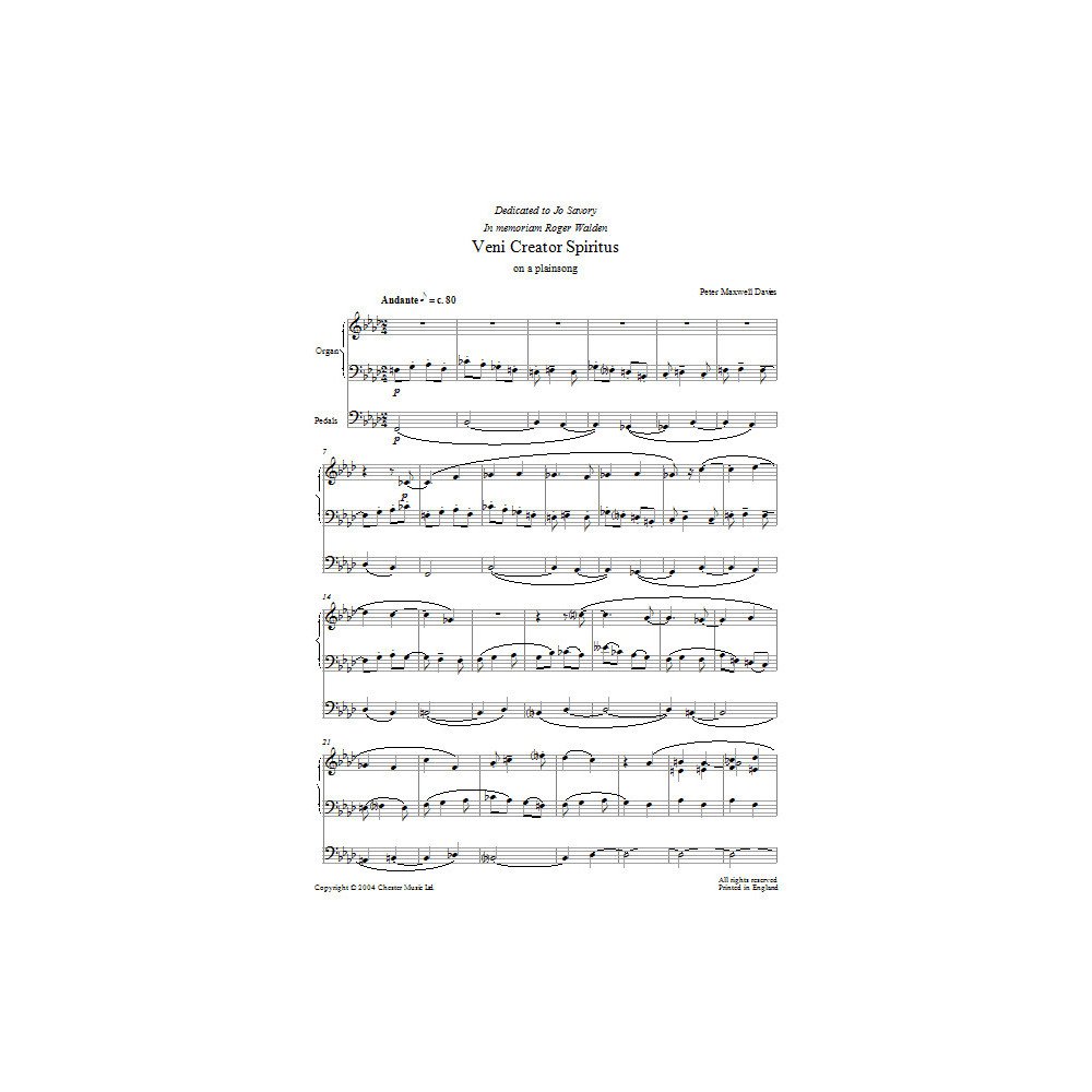 Veni Creator Spiritus