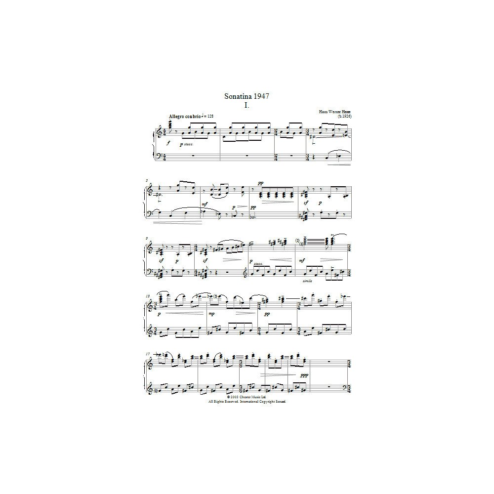 Sonatina 1947
