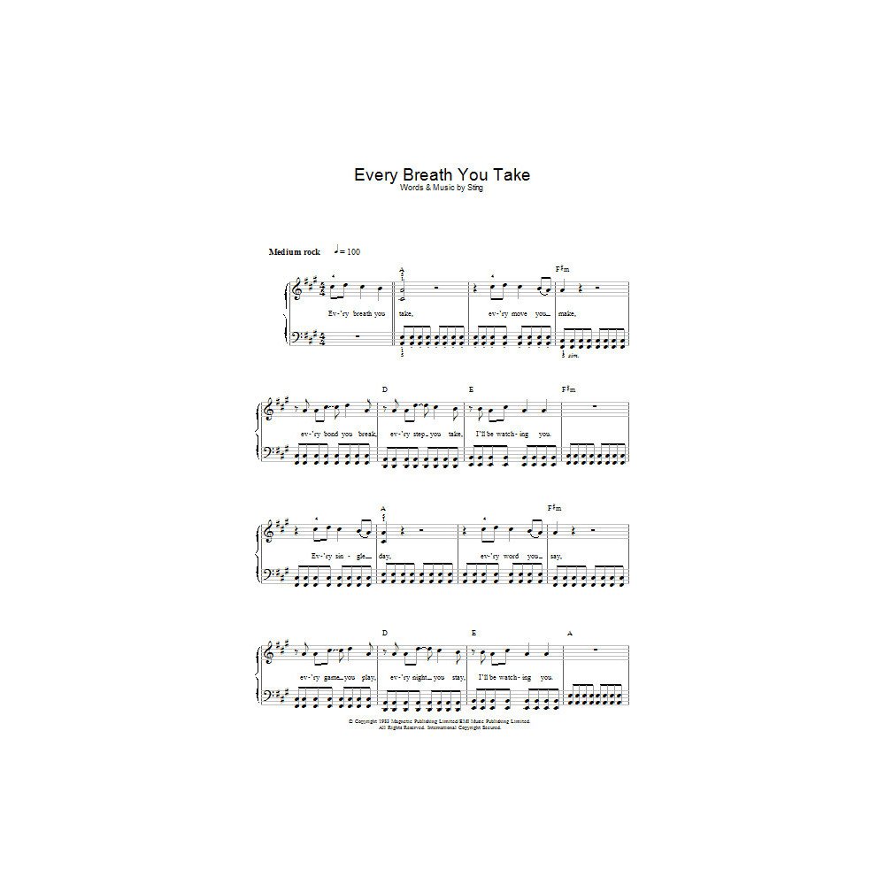 Every Breath You Take