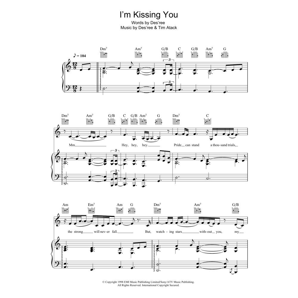 I'm Kissing You