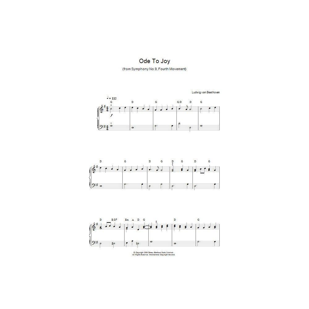 Ode To Joy