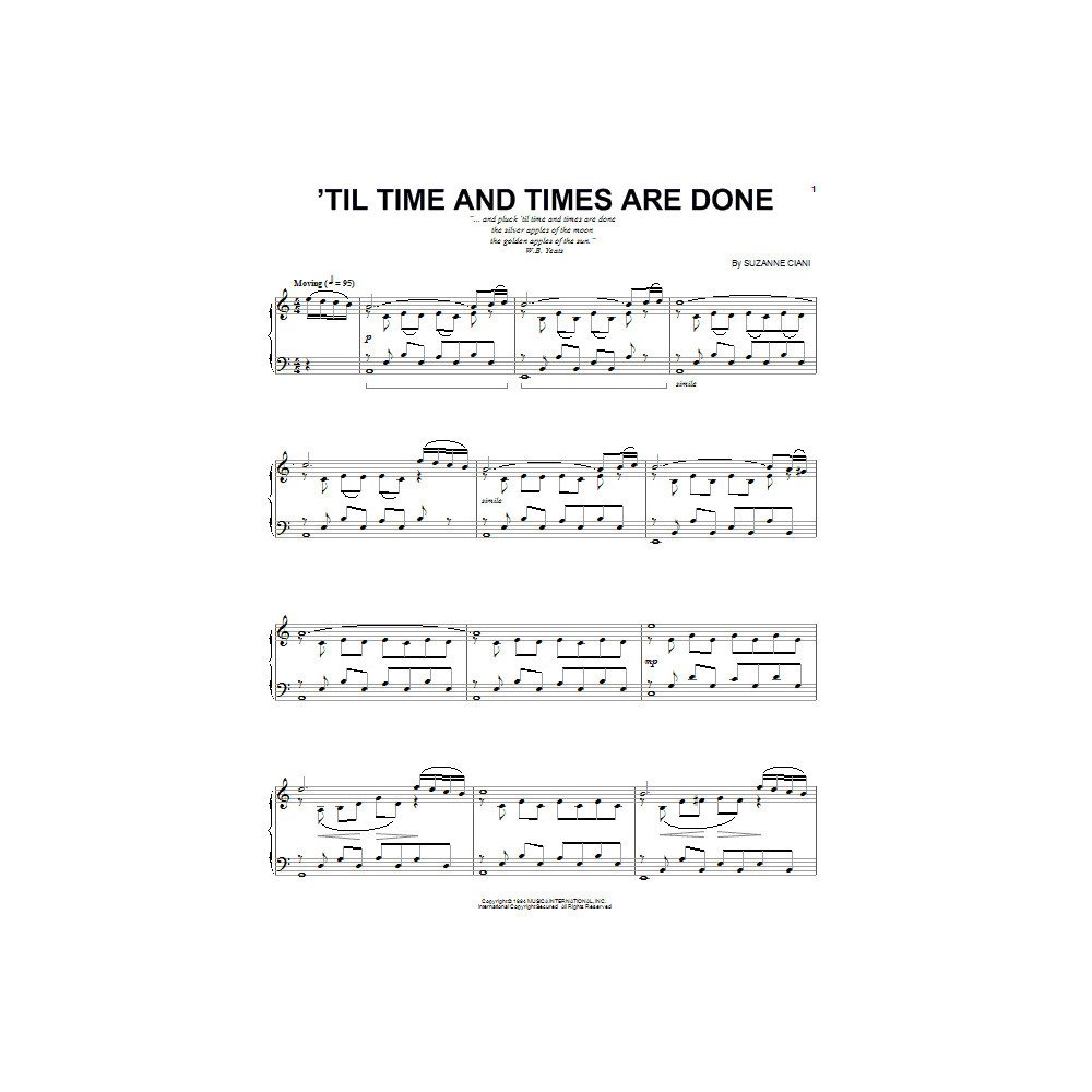 'Til Time and Times Are Done