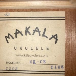 Ukulélé Kala Makala Classic, Concert électro-acoustique