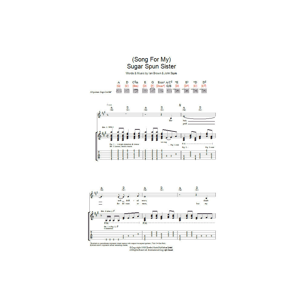 (Song For My) Sugar Spun Sister