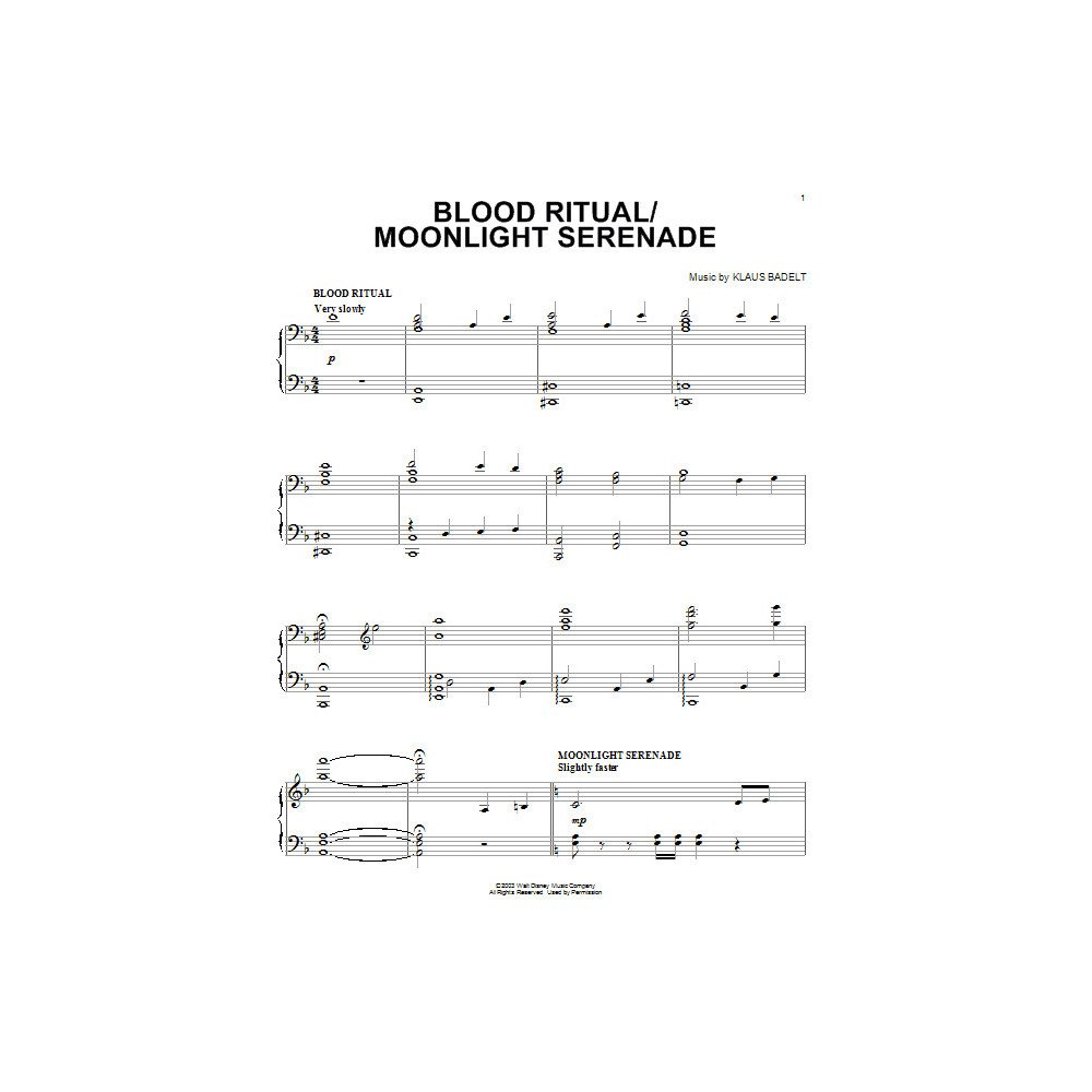 Blood Ritual / Moonlight Serenade