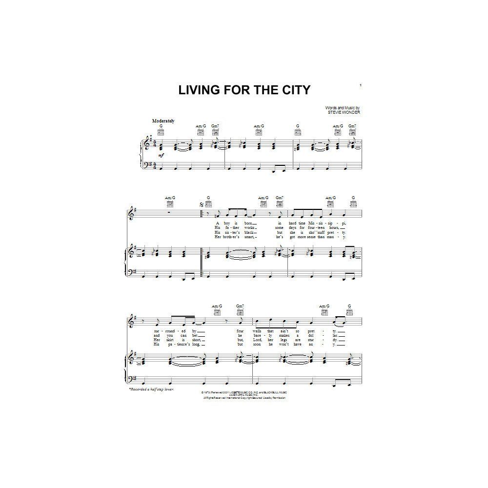 Living For The City