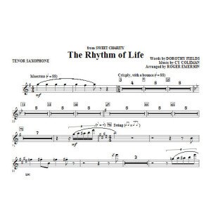 The Rhythm Of Life - Bb Tenor Saxophone