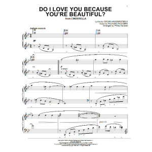 Do I Love You Because You're Beautiful? (arr. Phillip Keveren)