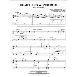 Something Wonderful (arr. Phillip Keveren)