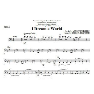 Ich träume von einer Welt (aus der Trilogie der Träume) - Cello