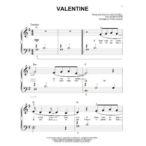 Valentine (arr. Phillip Keveren)