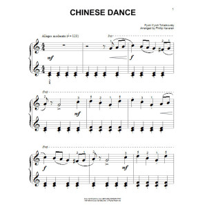 Chinese Dance (Tea) (arr. Phillip Keveren)