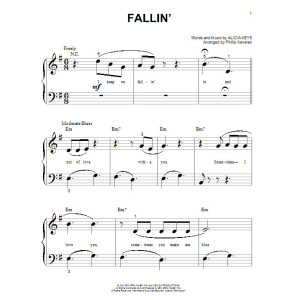 Fallin' (arr. Phillip Keveren)