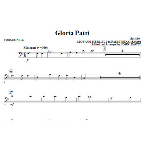 Gloria Patri - Trombone 2a