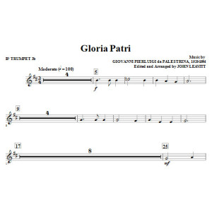 Gloria Patri - Bb Trumpet 2b