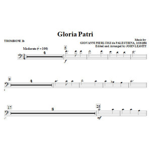 Gloria Patri - Trombone 1b