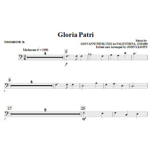 Gloria Patri - Trombone 2b