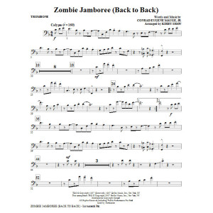 Zombie Jamboree (Back To Back) - Trombone