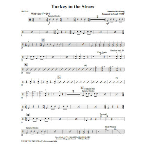 Turkey In The Straw - Drums