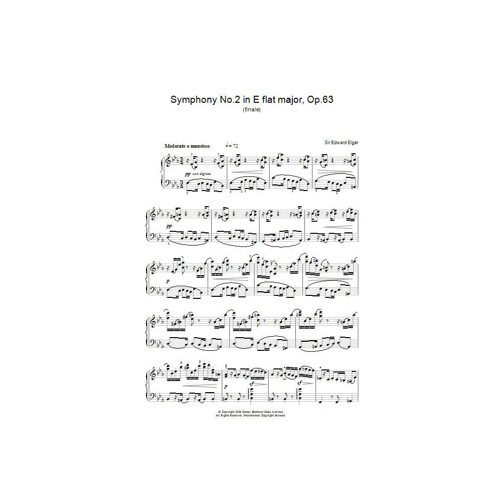 Symphony No.2 In E Flat Major, Op.63 (finale)