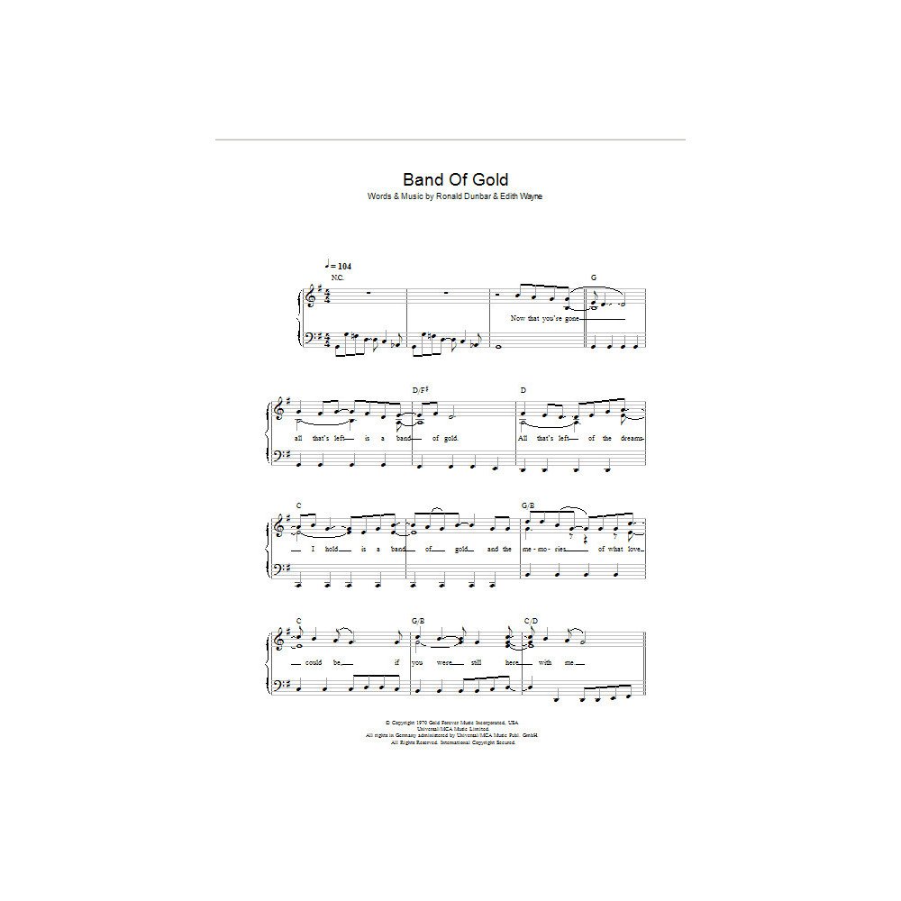 Band Of Gold