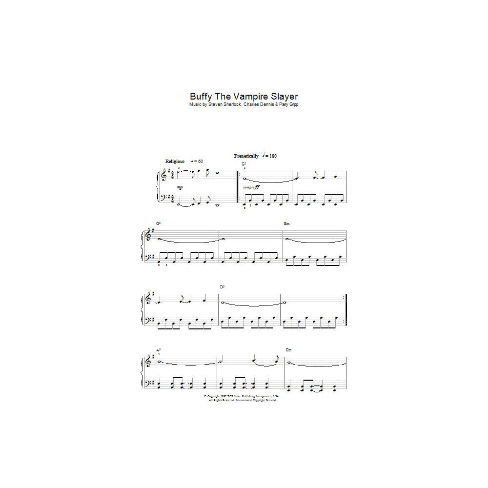 Theme From Buffy The Vampire Slayer