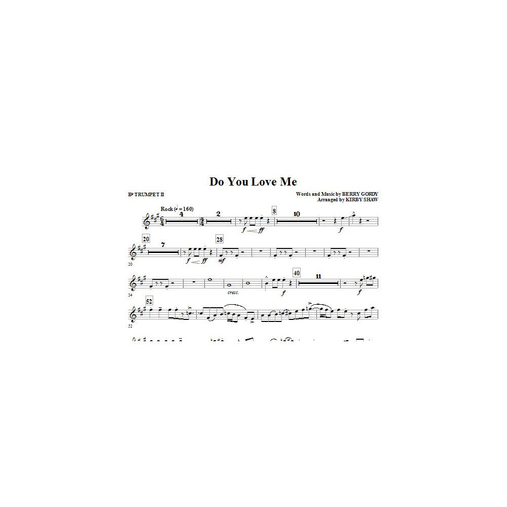Do You Love Me - Bb Trumpet 2