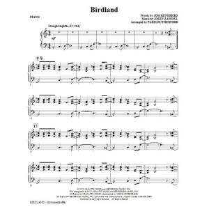 Birdland - Piano
