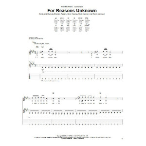 For Reasons Unknown