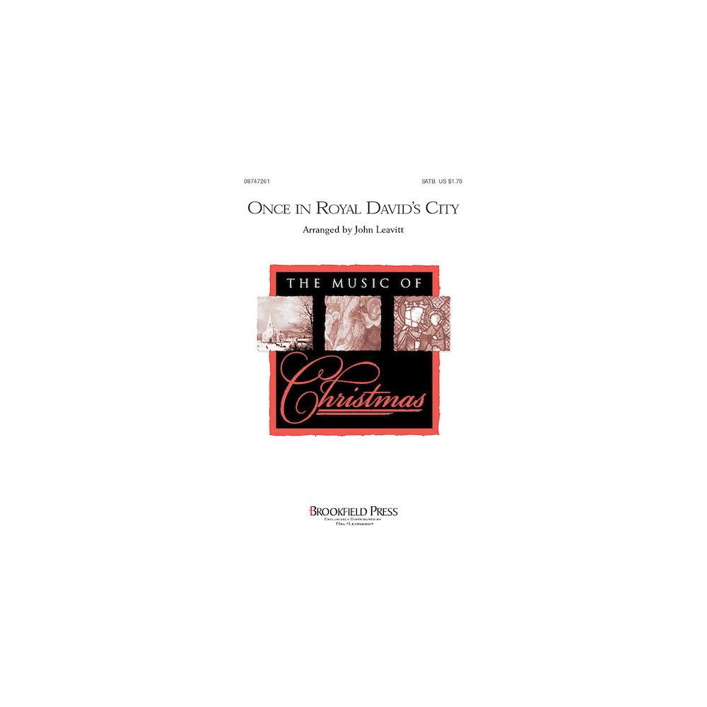 Once in Royal David's City - Percussion 1