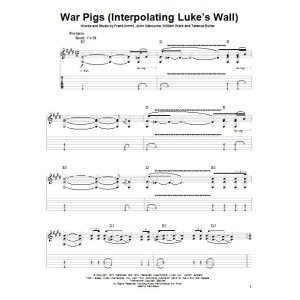 War Pigs (Interpolating Luke's Wall)
