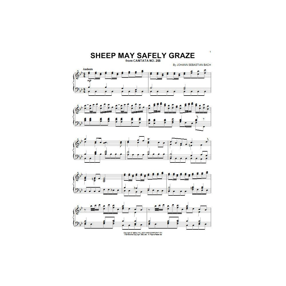 Sheep May Safely Graze