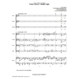 Under Liberty's Bright Light - Full Score