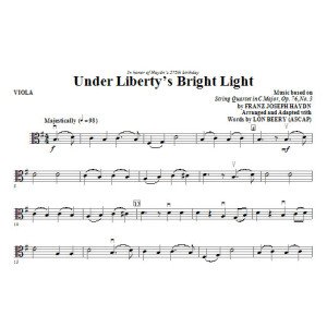 Under Liberty's Bright Light - Viola