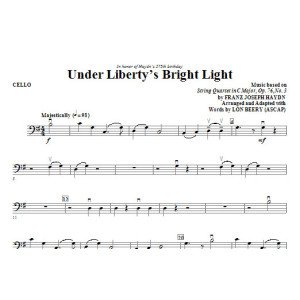 Under Liberty's Bright Light - Cello