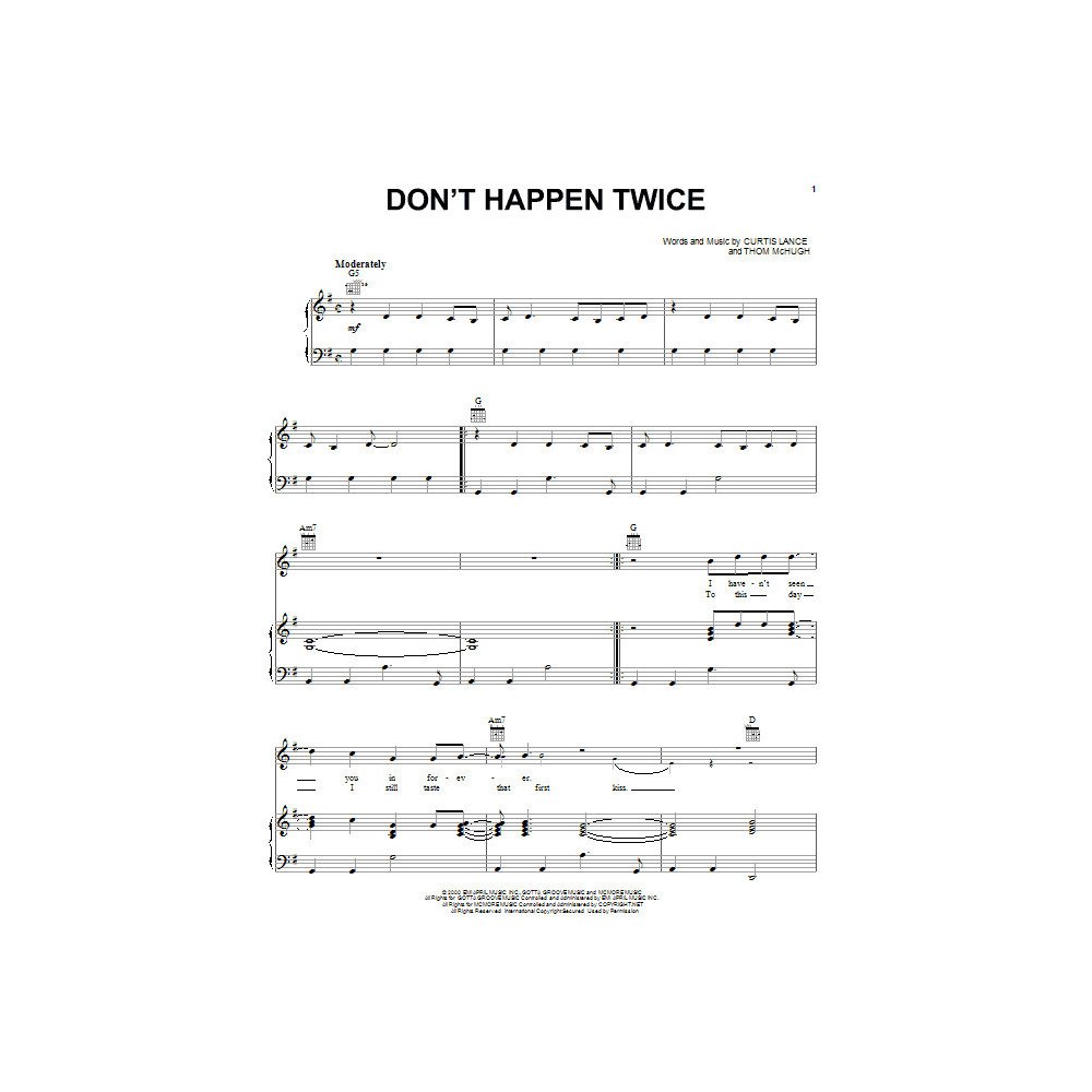 Don't Happen Twice
