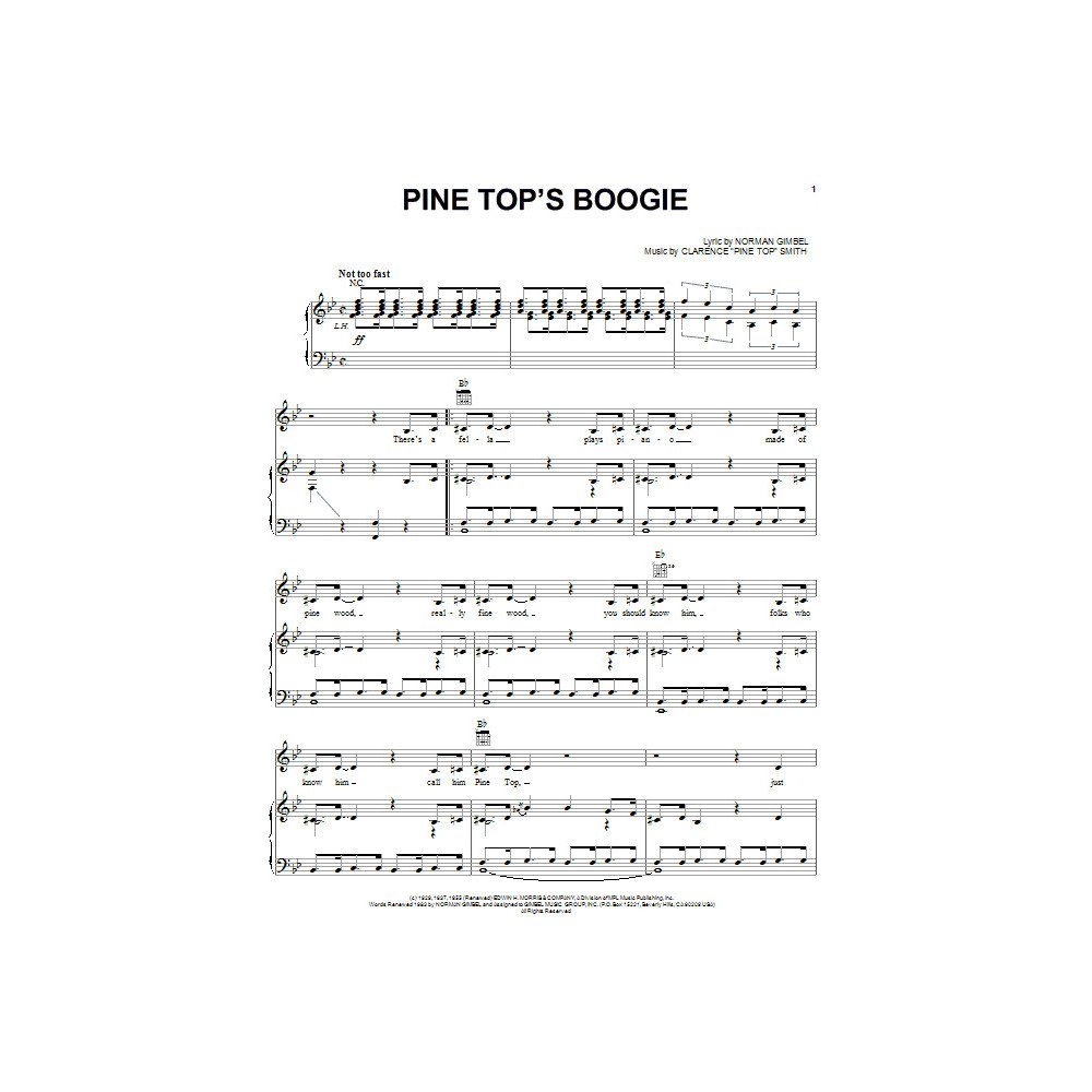 Pine Top's Boogie