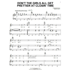 Don't The Girls All Get Prettier At Closin' Time