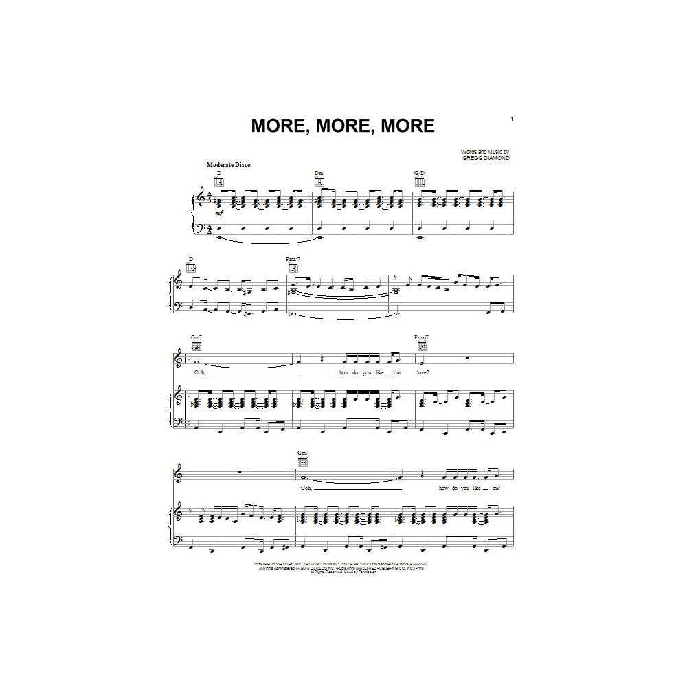More, More, More