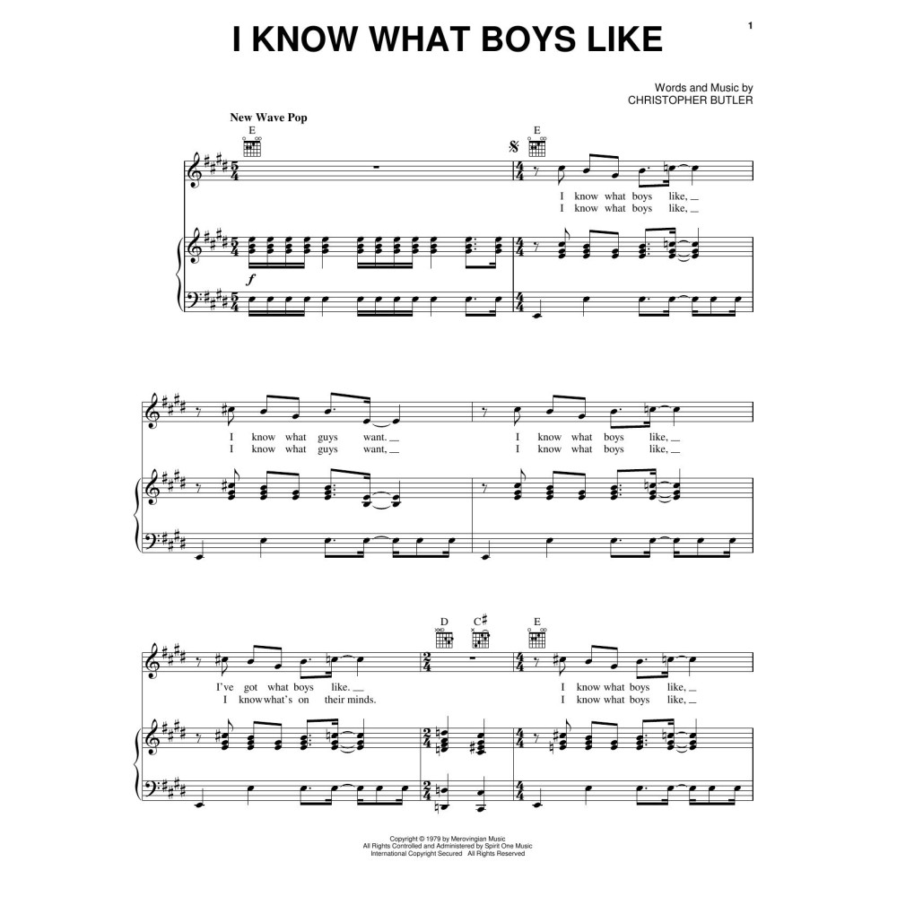 I Know What Boys Like
