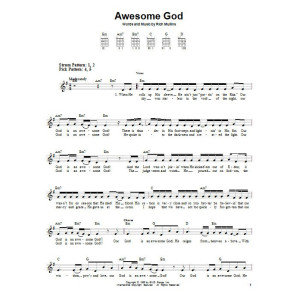 Awesome God