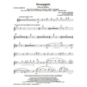 Dreamgirls (Choral Medley) - Tenor Sax