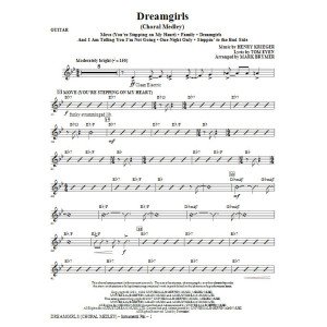 Dreamgirls (Choral Medley) - Guitar