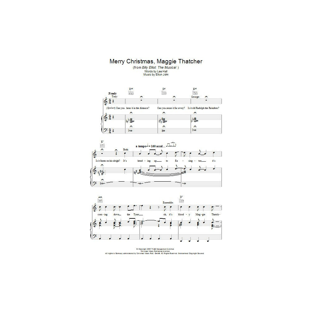 Merry Christmas Maggie Thatcher