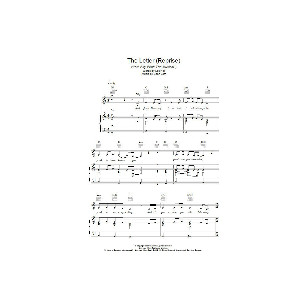The Letter - Reprise