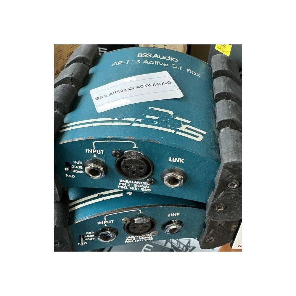 BSS Audio AR-133 - Di mono-boitier de direct ACTIF