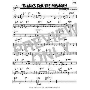 Thanks For The Memory